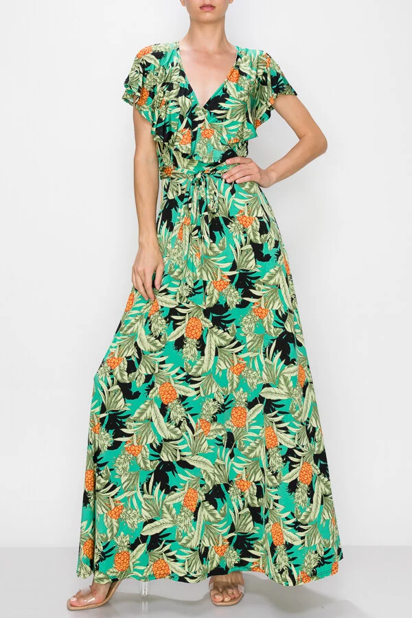 Janette fashion top maxi dress